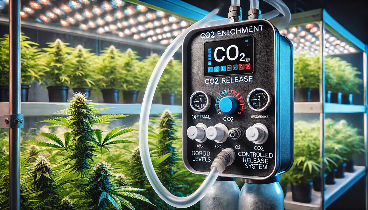 CO₂ in cannabis cultivation