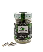 Product_Bunte Blüte Kingsize Slim Papers+Tips, Design: Black, 2 image_Cannadusa_Marketplace_Buy