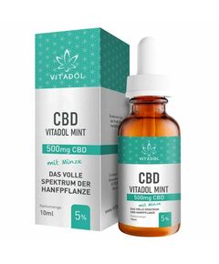 Produkt_Vitadol Mint – Bio CBD Öl – 5% (500mg) – 10ml__Cannadusa_Marktplatz_Kaufen