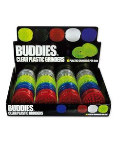 Produkt_BUDDIES Plastic Grinder, Durchmesser 58mm__Cannadusa_Marktplatz_Kaufen