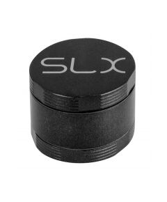 Product_SLX NON-STICK - CNC AluminiumMühle/Grinder Polinator, ø 50mm,4-part, schwarz  _Cannadusa_Marketplace_Buy