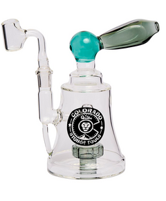 Product_Glass Oil Rig Boulder 8" 20.3cm Colorado Stoner Tools_Cannadusa_Marketplace_Buy