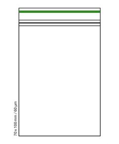 Product_Druckverschlussbeutel /Tütchen, 60 μm, 70x100 VE100,GREEN LINE VE 100_Cannadusa_Marketplace_Buy