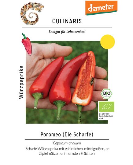 Würzpaprika Poromeo ehemals Fresno