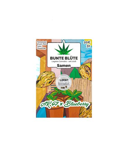 Product_Bunte Blüte Cannabis Samen Auto-Flowering, Sorte: AK47 x Blueberry_Cannadusa_Marketplace_Buy