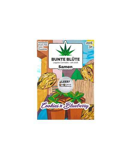 Produkt_Bunte Blüte Cookies x Blueberry Auto-Flowering__Cannadusa_Marktplatz_Kaufen