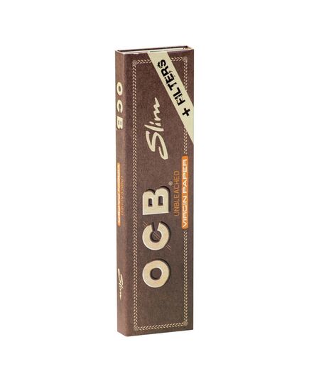 Produkt_OCB Virgin King Size Papers+Tips Slim ungebleicht__Cannadusa_Marktplatz_Kaufen