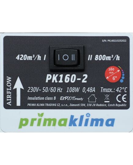 Produkt_Prima Klima PK160 800(420)m³/h, Ø160mm_, 3 image_Cannadusa_Marktplatz_Kaufen