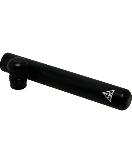 Treez Club Black Joint Case, a premium 11 cm aluminum case designed for waterproof and smell-proof storage.