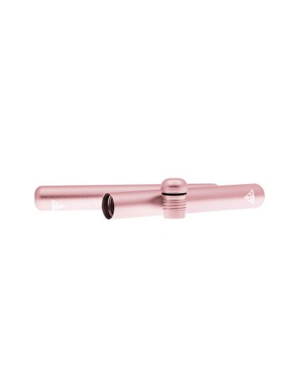 Close-up of the Treez Club Rose Joint Case, showcasing its ultra-durable aluminum construction.