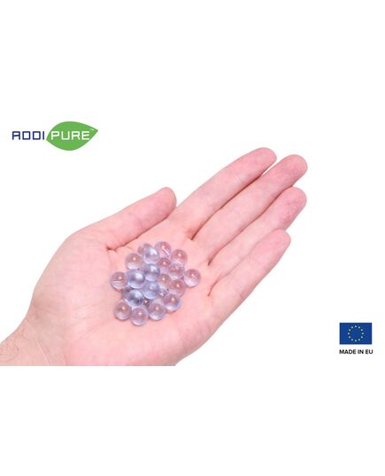 Product_ADDIPURE Technical Glass Beads as a filler for the extraction tube. Spherical, slightly blueish. Diameter 10mm. Supplied in 250 g container. Made in the EU., Diameter: 10 mm, Weight: 250 g, 7 image_Cannadusa_Marketplace_Buy