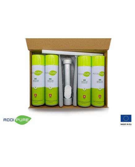 Product_ADDIPURE PEO 35*35 StarterKit contains everything you need to be able to get started with efficient plant extraction. Batch quantity: up to 15 g. Extraction agent: DME 500 ml cans. Made in the EU., Extraction agent: ADDIPURE DME, 2 image_Cannadusa_Marketplace_Buy