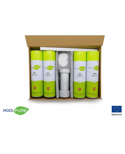 Product_ADDIPURE PEO 60*50 StarterKit contains everything you need to get started with efficient plant extraction. Batch quantity: up to 20 g. Extraction agent: Dimethyl ether (DME) 500 ml cans. Made in the EU., Extraction agent: ADDIPURE DME, 2 image_Cannadusa_Marketplace_Buy