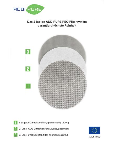 Product_ADDIPURE. Set of 2 AIQ stainless steel filters, coarse-mesh (400 µm). Diameter 35 mm. For use with ADDIPURE extractor PEO 35*35 and PEO 60*35., Quantity: 2, Diameter: 35 mm, 3 image_Cannadusa_Marketplace_Buy