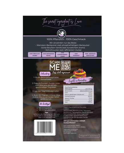 Produkt_Pancakes vegane Backmischung_, 2 image_Cannadusa_Marktplatz_Kaufen