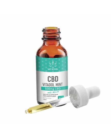 Product_Vitadol Mint – Bio CBD Öl – 5% (500mg) – 10ml, 2 image_Cannadusa_Marketplace_Buy