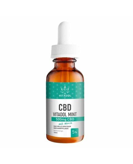 Product_Vitadol Mint – Bio CBD Öl – 5% (500mg) – 10ml, 3 image_Cannadusa_Marketplace_Buy