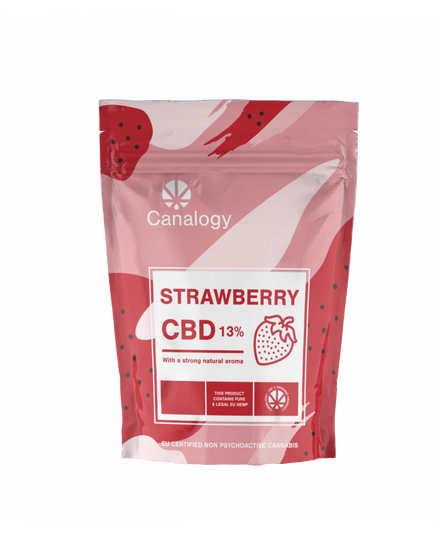 Produkt_Canalogy CBD Hanfblüte Strawberry 13% – Natürliche Süße in jeder Blüte (1g - 1000g), Anzahl in Gramm: 1__Cannadusa_Marktplatz