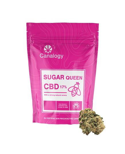 Canalogy CBD Hanfblüte Sugar Queen 15%, ( 1 g - 1000 g ), Anzahl in Gramm: 1