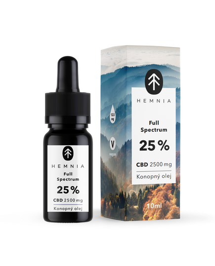 Produkt_Hemnia Vollspektrum CBD Hanföl, CBD Anteil: 25__Cannadusa_Marktplatz_Kaufen