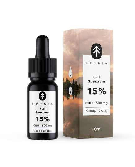 Produkt_Hemnia Vollspektrum CBD Hanföl, CBD Anteil : CBD Anteil 15__Cannadusa_Marktplatz