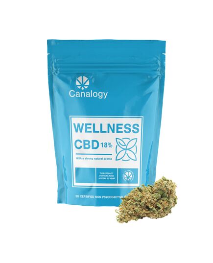 Canalogy CBD Hanfblüte Wellness 15%, ( 1g - 100g ), Anzahl in Gramm: 1