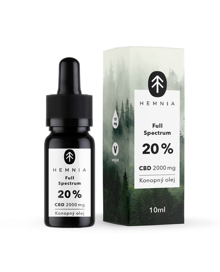 Produkt_Hemnia Vollspektrum CBD Hanföl, CBD Anteil : CBD Anteil 20__Cannadusa_Marktplatz