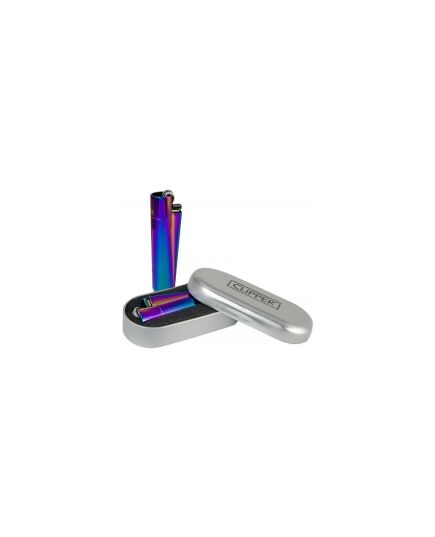 Product_Clipper Feuerzeug Metall Icy/Rainbow_Cannadusa_Marketplace_Buy