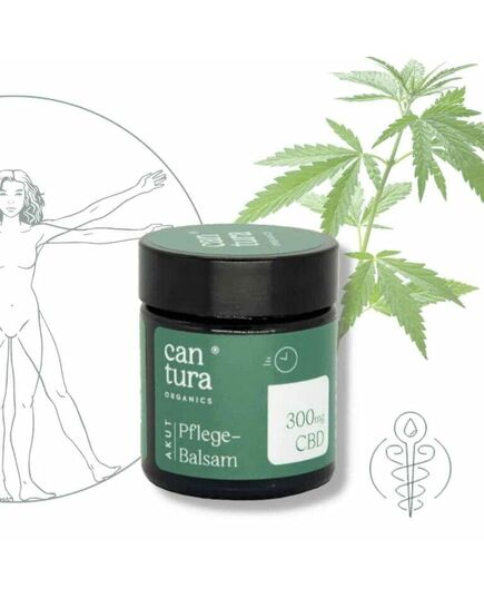 Produkt_Cantura Akut CBD Pflege Balsam 300mg CBD im Tiegel 25g_, 2 image_Cannadusa_Marktplatz_Kaufen