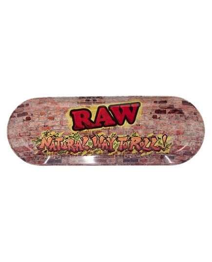 Product_RAW Dreh-Tablett - Rolling Tray, "RAW Skate Deck Grafitti 3"_Cannadusa_Marketplace_Buy