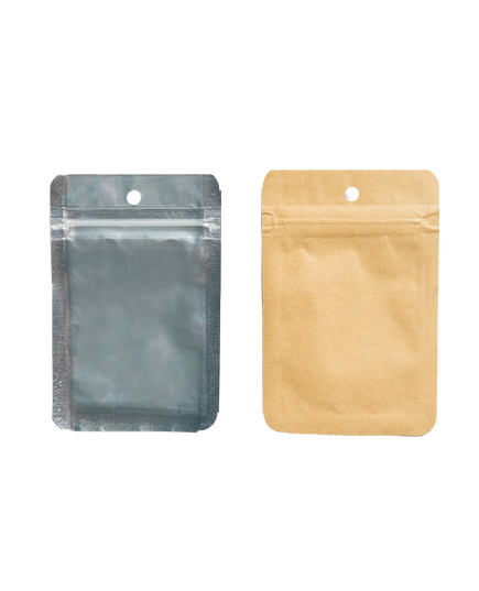 Produkt_Zip Bags Qnubu Smell Proof Kraft 1g 7,5x11cm (Pack 50un) __Cannadusa_Marktplatz_Kaufen