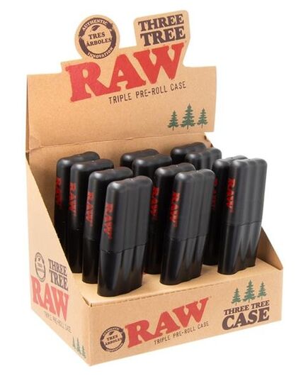 Produkt_RAW "Three Tree" Triple Pre-Roll Case Etui__Cannadusa_Marktplatz_Kaufen