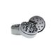 Aluminium grinder 4-piece, Treez Club Herb Grinder included in the Premium Accessories Case, crafted from durable aluminum for efficient grinding.