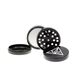 Aluminium grinder 4-piece, Treez Club Herb Grinder included in the Premium Accessories Case, crafted from durable aluminum for efficient grinding.