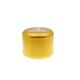 Close-up of the Treez Club CannaPuck 2.0 in gold, highlighting its waterproof and smell-proof threading design, ensuring herbs stay dry and fresh