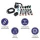 Electronic water pump from Treez Tools with 2000L/H flow rate and 2.2M delivery head for accurate watering.