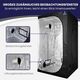 Grow Box with 95% reflective Mylar liner for optimal light intensity and temperature control in plant cultivation.