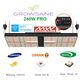 Komplettzelt mit LED, Indoor Grow Komplettset, Growbox Komplettzelt, Vollspektrum LED Grow Light, Growzelt mit Zubehör, Zuchtzelt mit LED Beleuchtung, Pflanzenanbau Komplettset, Belüftetes Growzelt, LED Growbox Set, Indoor-Anbau Zelt, 60x120x180 cm Growzelt.